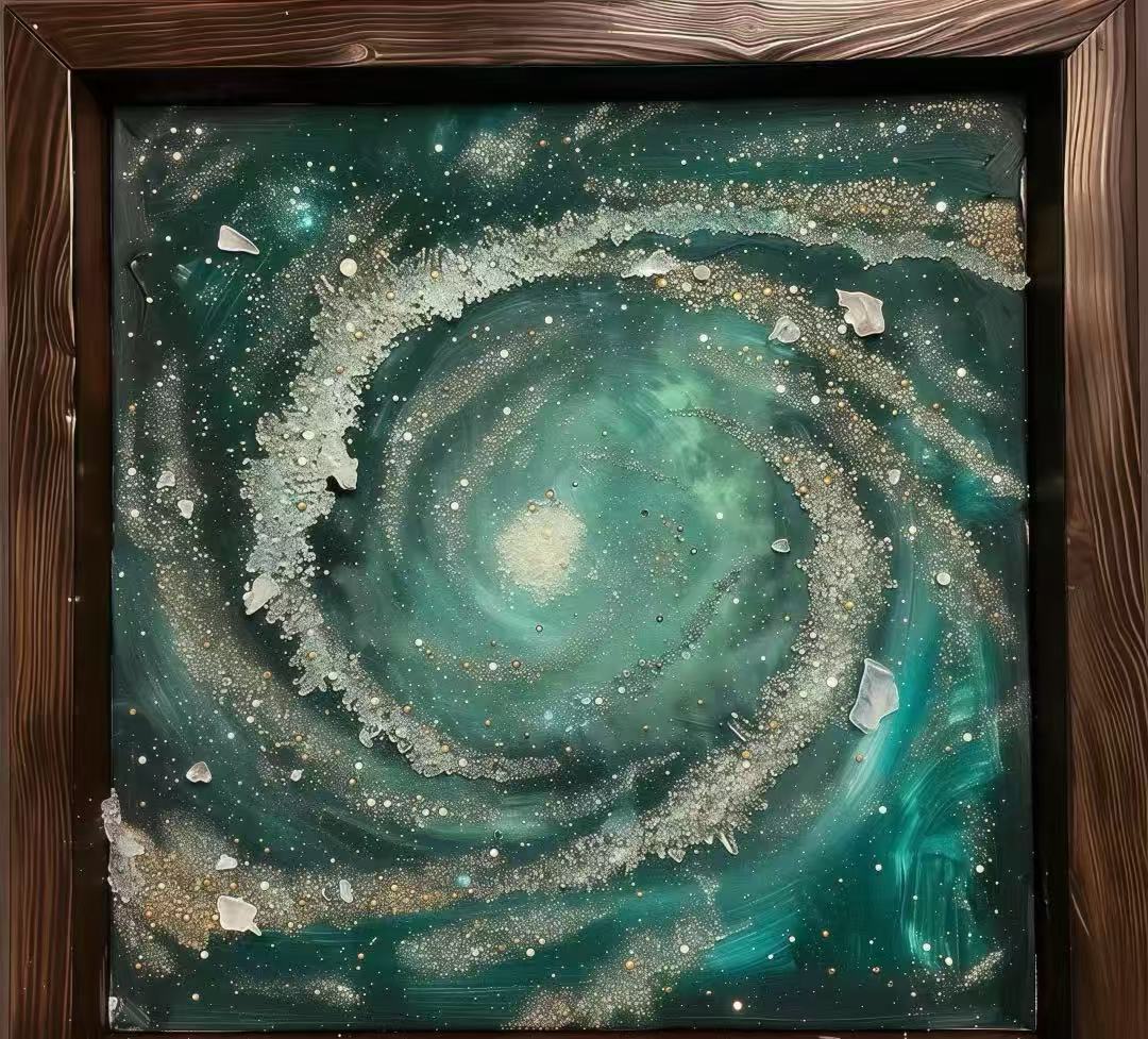 Handmade Crystal Mosaic ——Cosmic Energy